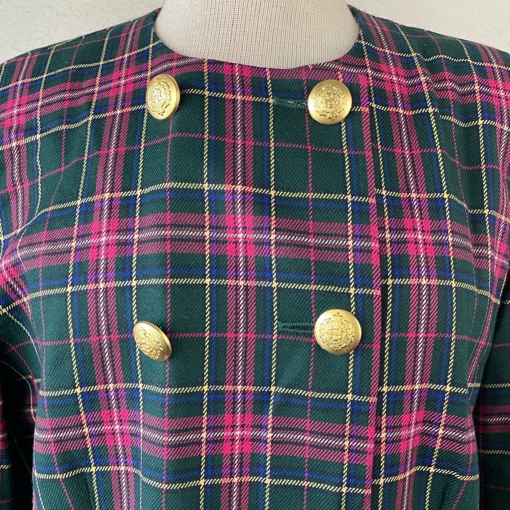 NWT Pendleton Matching Plaid Dress Jacket and Skirt - Picture 3 of 14